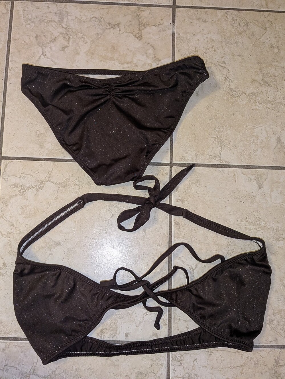 Radio Fiji Sparkly Chocolate Brown Bikini